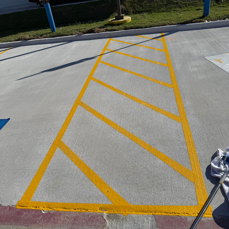 Parking Lot Striping in Houston, TX