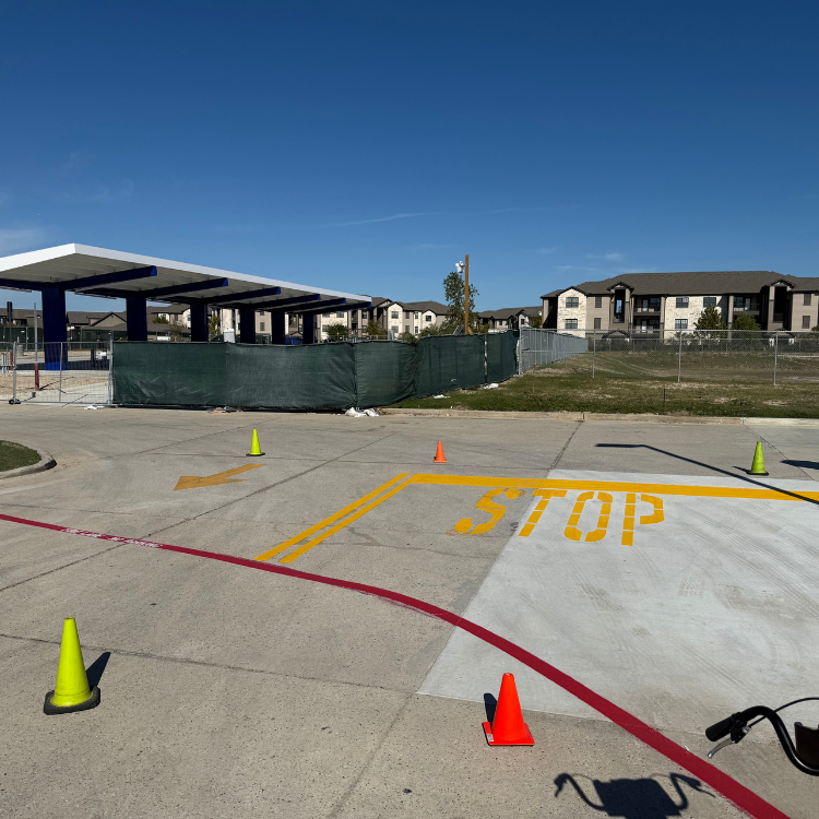 Parking Lot Striping in Houston, TX