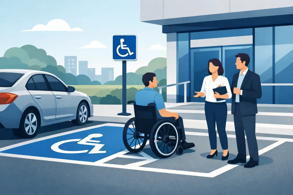 ADA Handicap Parking Compliance Done Right
