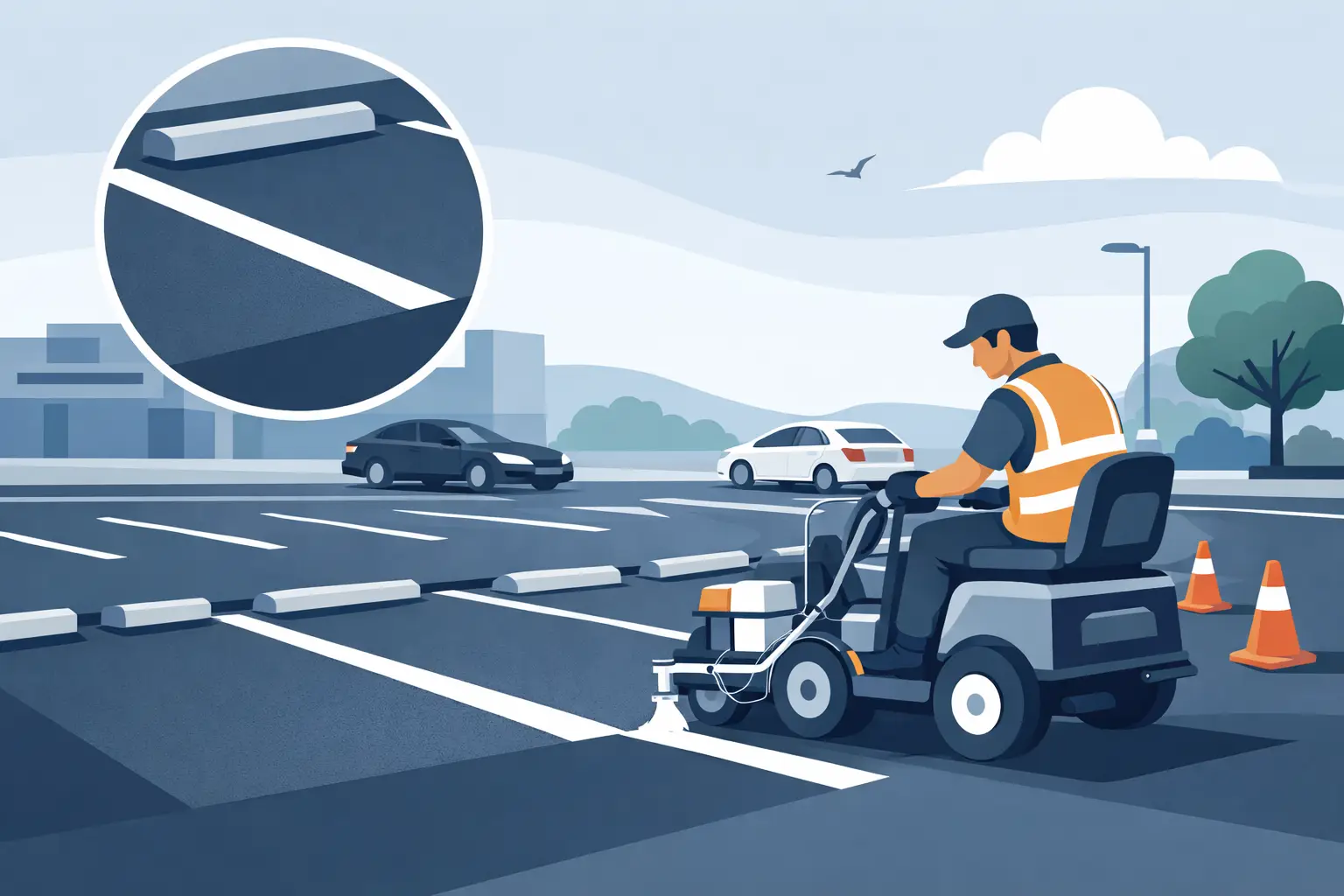 Best Parking Lot Striping Practices
