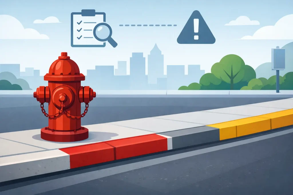 Fire Hydrant Curb Marking Rules Explained