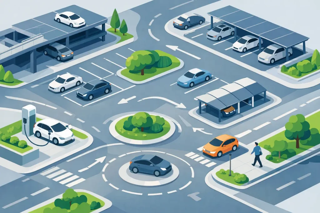 Parking Area Layout Design That Works