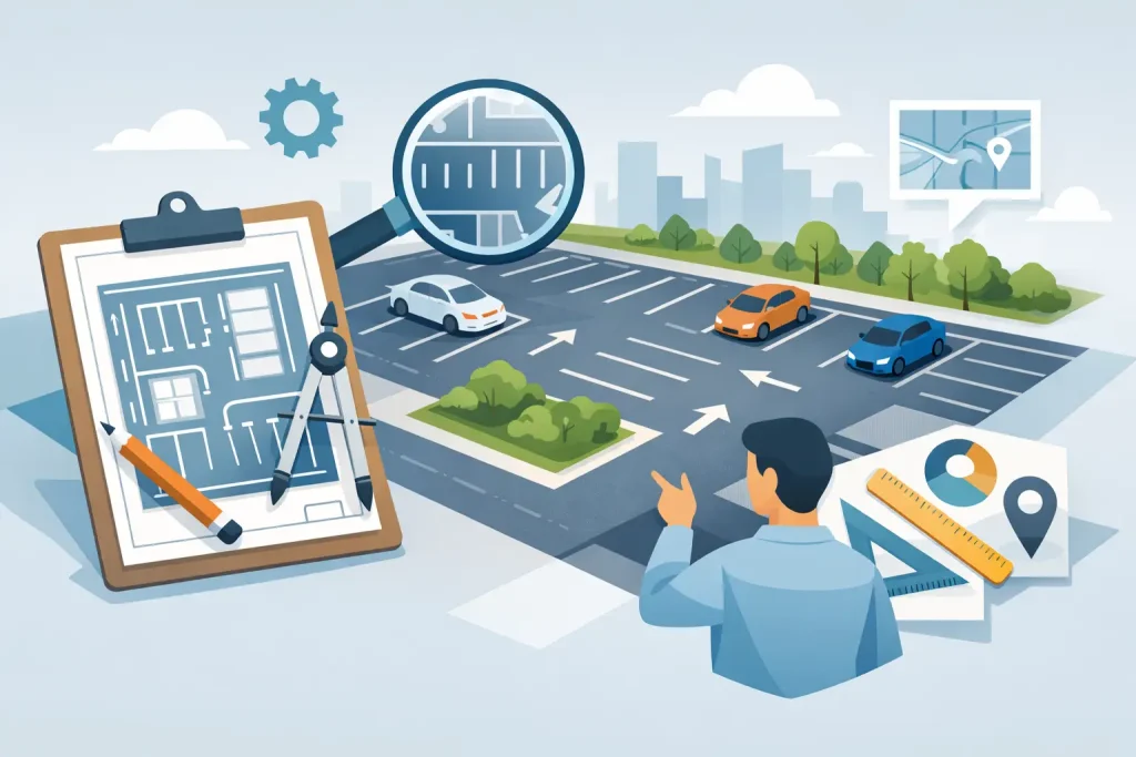 How to Plan Parking Lot Layout Right