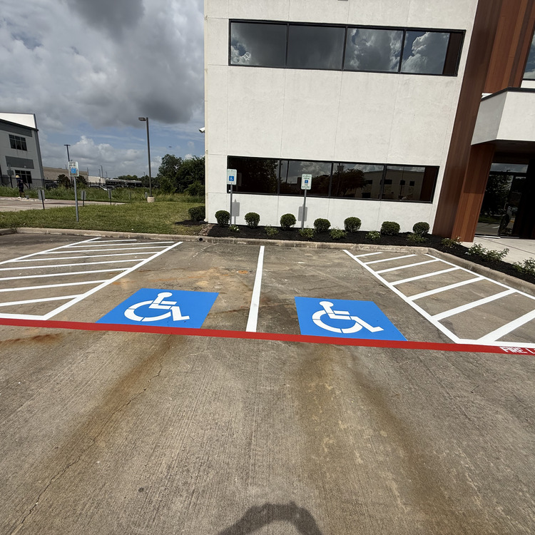 Parking Lot Striping in Houston, TX