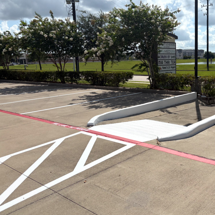 Parking Lot Striping in Houston, TX